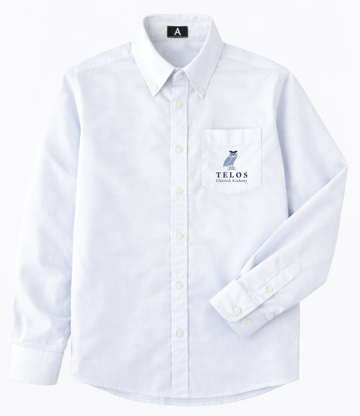 Telos - Long Sleeve Pinpoint Oxford
