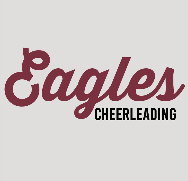 ECS Cheer - 2434 - Eagles Cheerleading White Tank