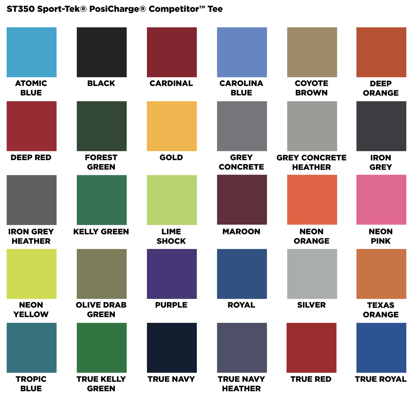 Faith Kidz - ADULT - ST350 – Sport-Tek® PosiCharge® Competitor™ Tee