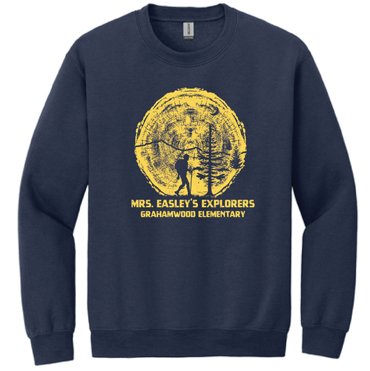 Easley's Explorers - ADULT - 18000 – Gildan® Heavy Blend™ Crewneck Sweatshirt