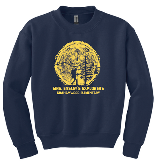 Easley's Explorers - YOUTH - 18000B – Gildan® Heavy Blend™ Crewneck Sweatshirt