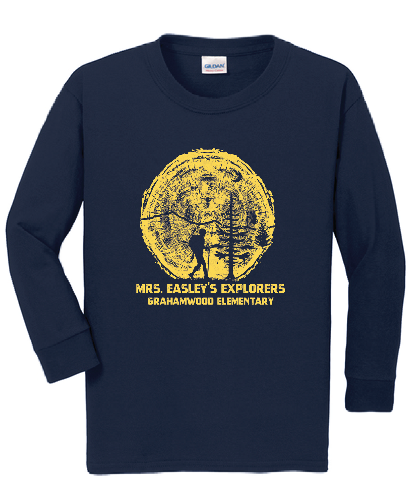 Easley's Explorers - YOUTH - 5400B – Gildan® Heavy Cotton™ 100% Cotton Long Sleeve T-Shirt