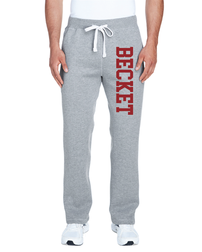 Becket - JA8992 – Unisex Premium Open Bottom Fleece Pant