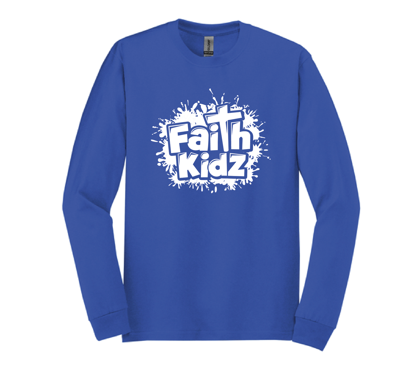 Faith Kidz - ADULT - 5400 – Gildan® - Heavy Cotton™ 100% Cotton Long Sleeve T-Shirt