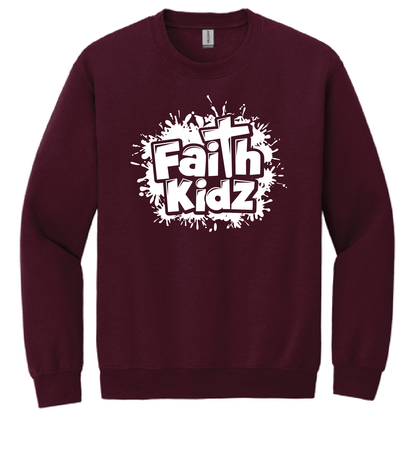 Faith Kidz - ADULT - 18000 – Gildan® - Heavy Blend™ Crewneck Sweatshirt