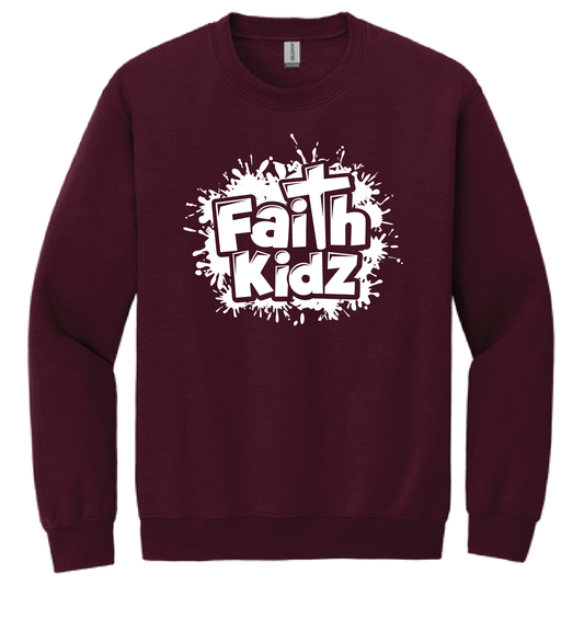 Faith Kidz - ADULT - 18000 – Gildan® - Heavy Blend™ Crewneck Sweatshirt