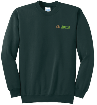 Libertas Middle School - Adult Fleece Crewneck