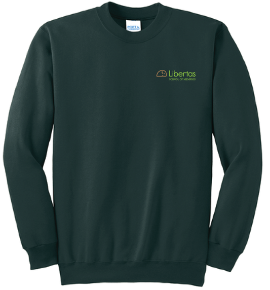 Libertas Middle School - Adult Fleece Crewneck