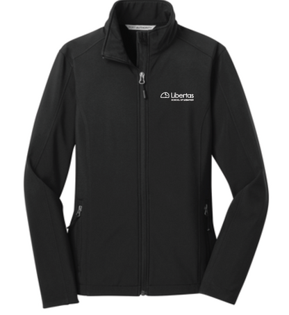 Libertas Staff - White Logo - Women's Soft Shell Jacket