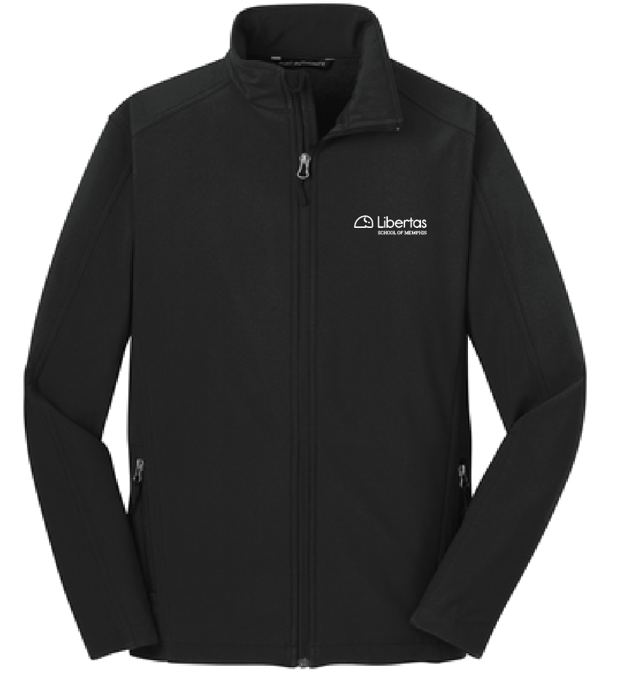 Libertas Staff - White Logo - Soft Shell Jacket