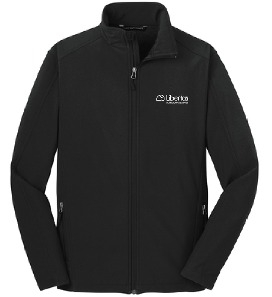 Libertas Staff - White Logo - Soft Shell Jacket