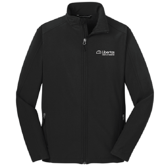 Libertas Staff - White Logo - Tall Soft Shell Jacket