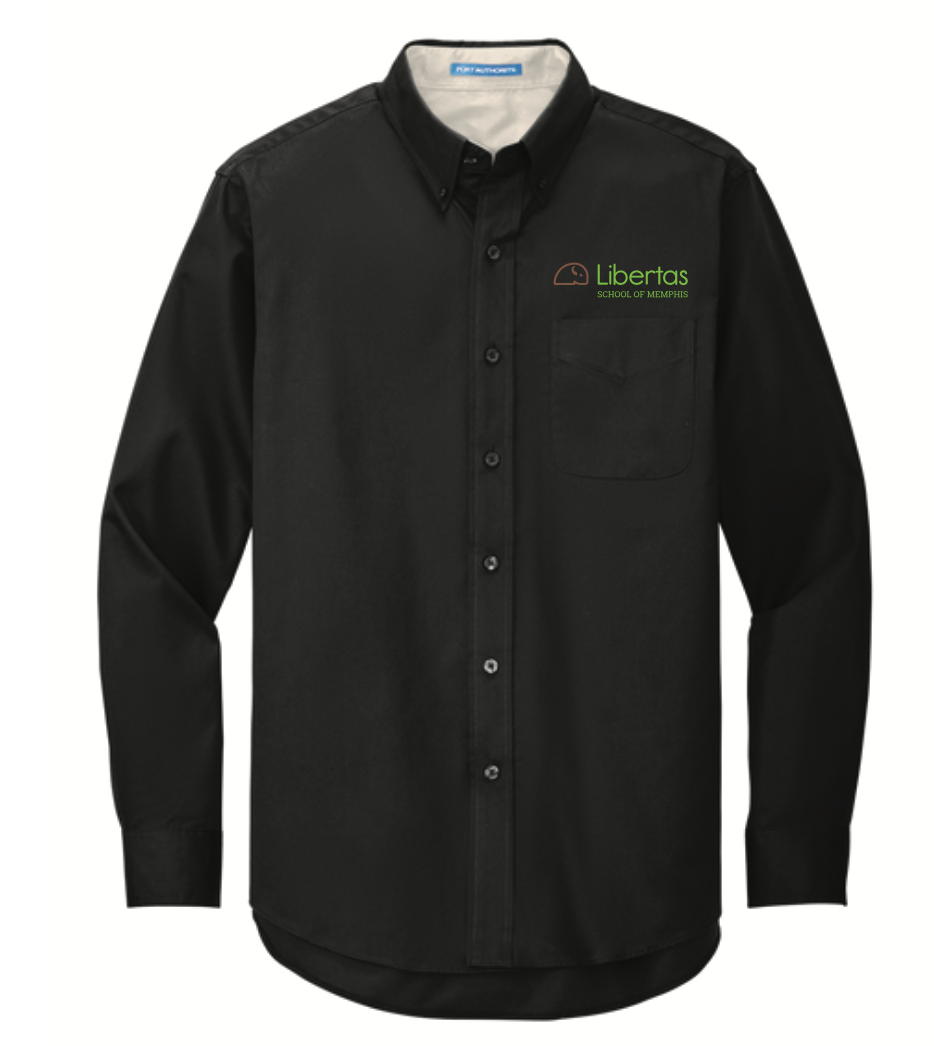 Libertas Staff - Full Color Logo - Women's Long Sleeve Easy Care Shirt