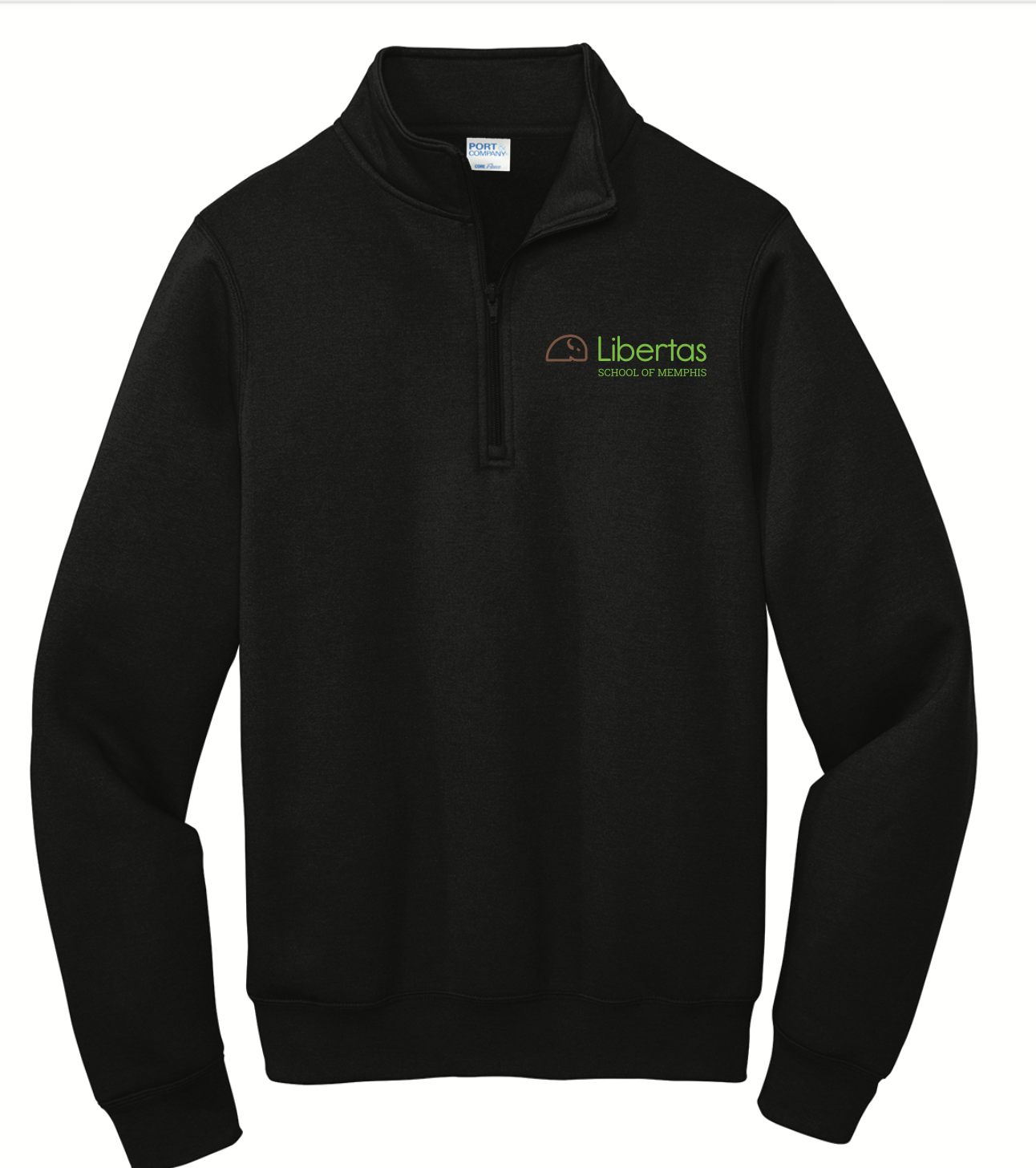 Libertas Staff - Full Color Logo - Fleece 1/2 Zip Jacket