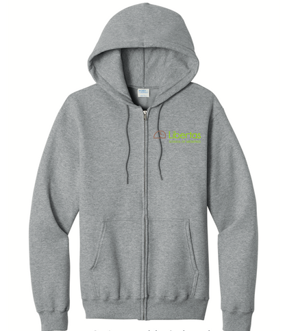 Libertas Elementary School - Adult Full Zip Hoodie