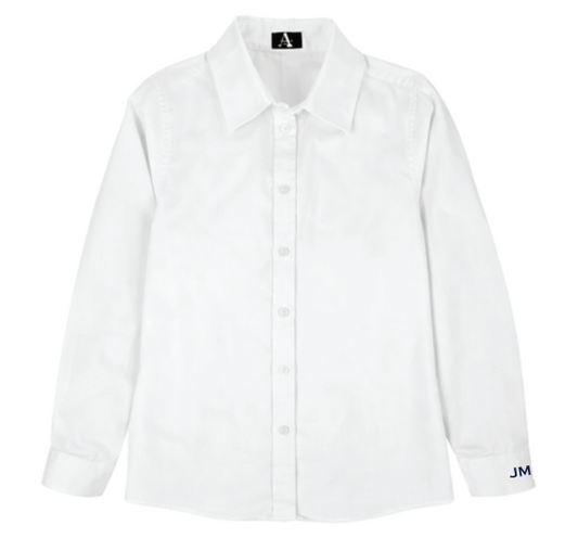 JMS - Long Sleeve Girls Oxford