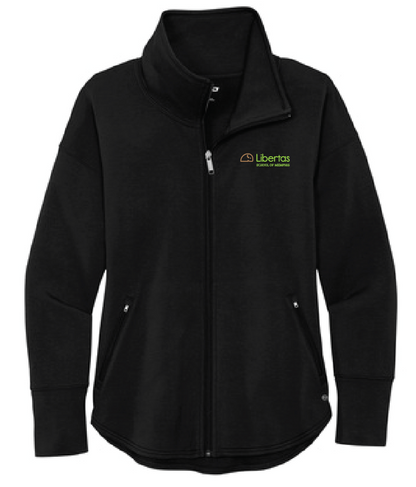 Libertas Staff - Full Color Logo - Women's Full-Zip Fleece
