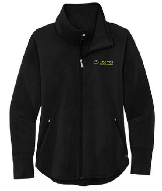 Libertas Staff - Full Color Logo - Women's Full-Zip Fleece