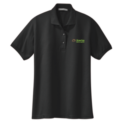 Libertas Staff - Full Color Logo - Women's Silk Touch Polo