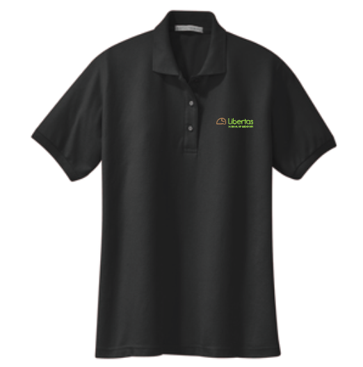 Libertas Staff - Full Color Logo - Women's Silk Touch Polo