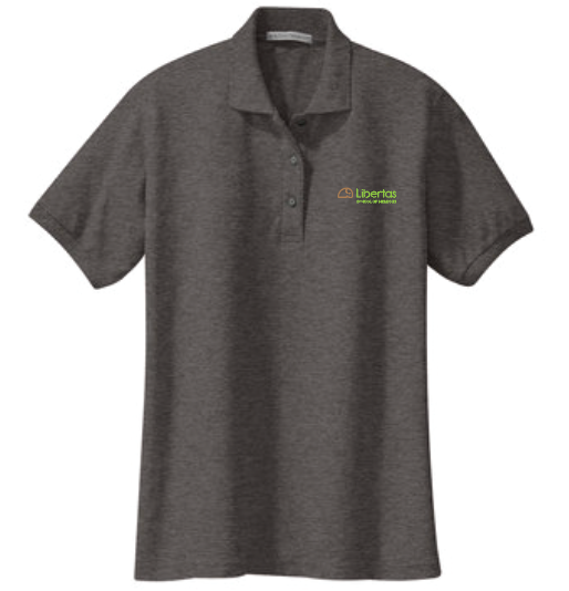 Libertas Staff - Full Color Logo - Women's Silk Touch Polo