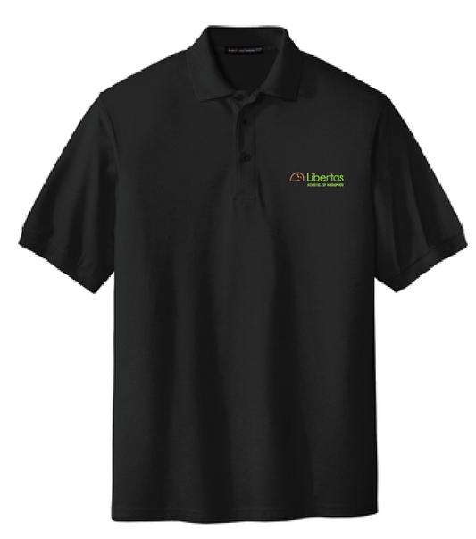 Libertas Staff - Full Color Logo - Stretch Pique Polo