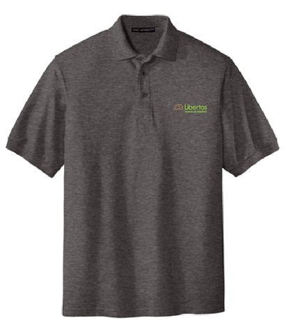 Libertas Staff - Full Color Logo - Stretch Pique Polo