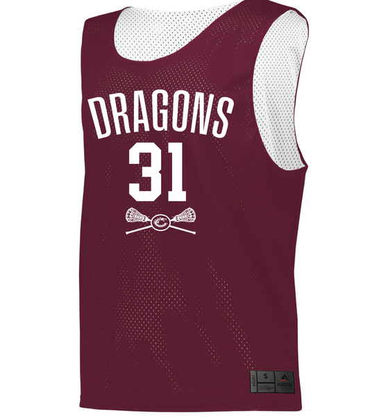 YOUTH Collierville LAX Jersey - 9717 - Mesh Reversible Pinnie