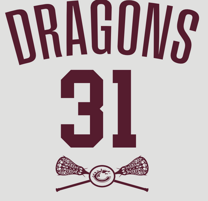 YOUTH Collierville LAX Jersey - 9717 - Mesh Reversible Pinnie