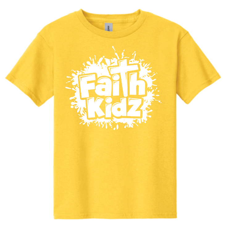Faith Kidz - YOUTH - 5000B – Gildan® - Youth Heavy Cotton™ 100% Cotton T-Shirt