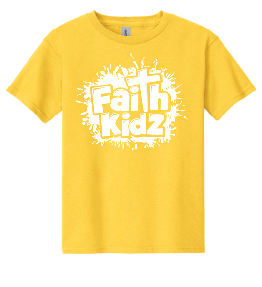 Faith Kidz - YOUTH - 5000B – Gildan® - Youth Heavy Cotton™ 100% Cotton T-Shirt