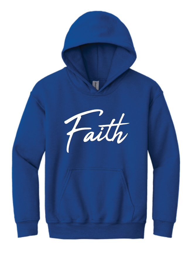 Faith Apostolic - YOUTH - 18500B – Gildan® - Youth Heavy Blend™ Hooded Sweatshirt