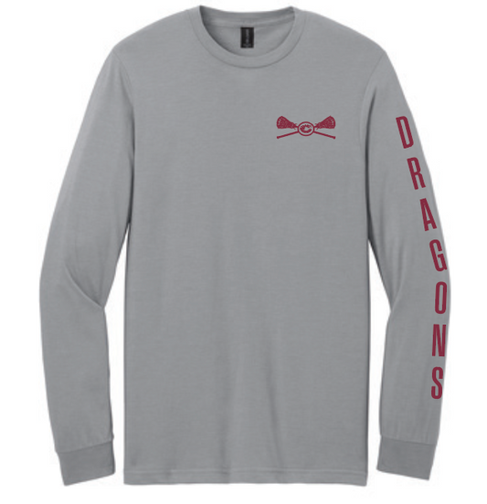 Dragons LAX Gear - ADULT - 67400 Gildan® Softstyle® CVC Long Sleeve Tee