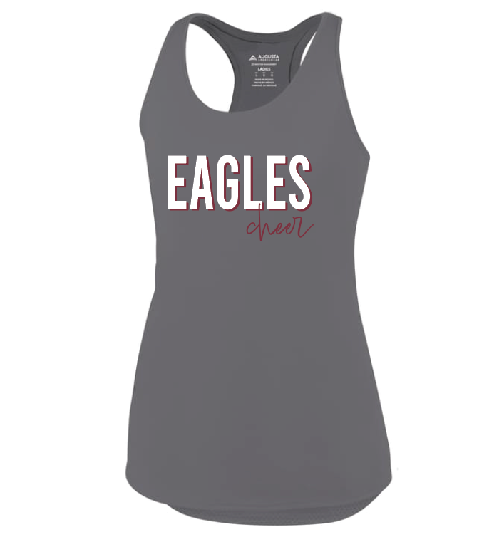 ECS Cheer - 2434 - Eagles Cheer Graphite Tank