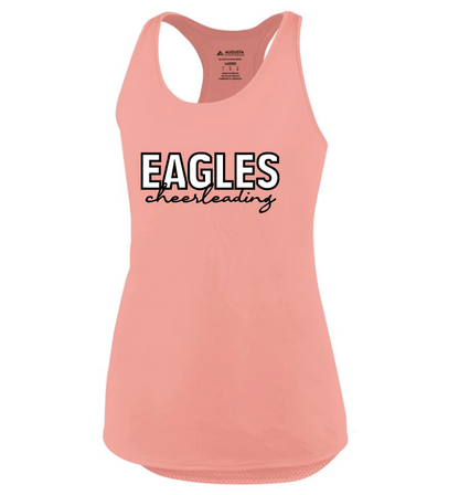 ECS Cheer - 2434 - Coral Eagles Cheerleading Tank
