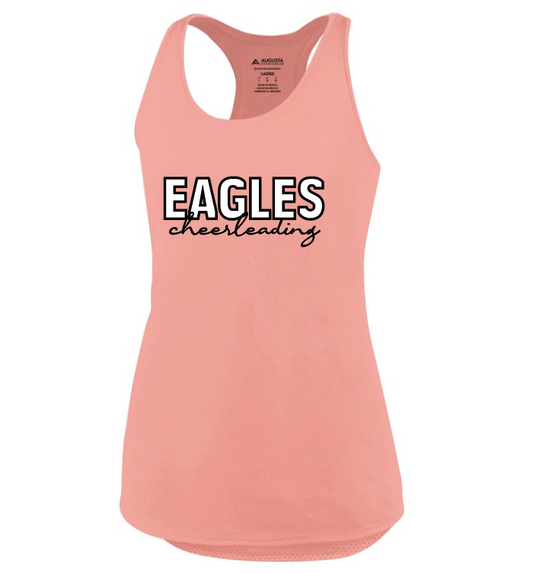 ECS Cheer - 2434 - Coral Eagles Cheerleading Tank