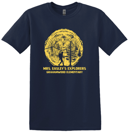 Easley's Explorers - ADULT - 5000 – Gildan - Heavy Cotton™ 100% Cotton T-Shirt