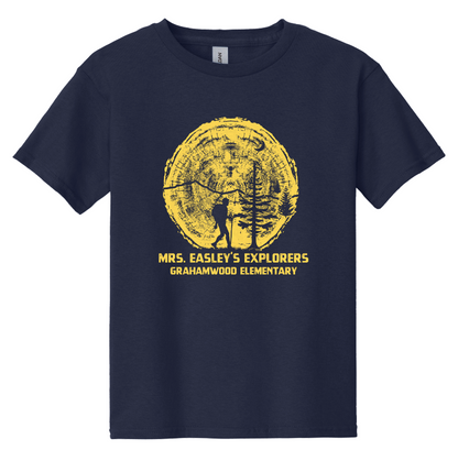 Easley's Explorers - YOUTH - 5000B – Gildan - Heavy Cotton™ 100% Cotton T-Shirt