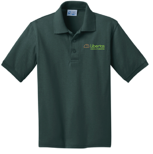 Libertas Middle School - Youth Short Sleeve Polo