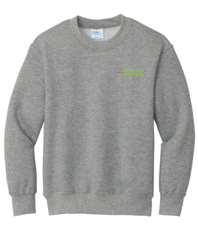 Libertas Elementary School - Youth Fleece Crewneck