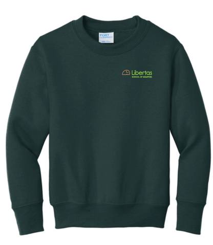 Libertas Middle School - Youth Fleece Crewneck