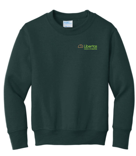 Libertas Middle School - Youth Fleece Crewneck