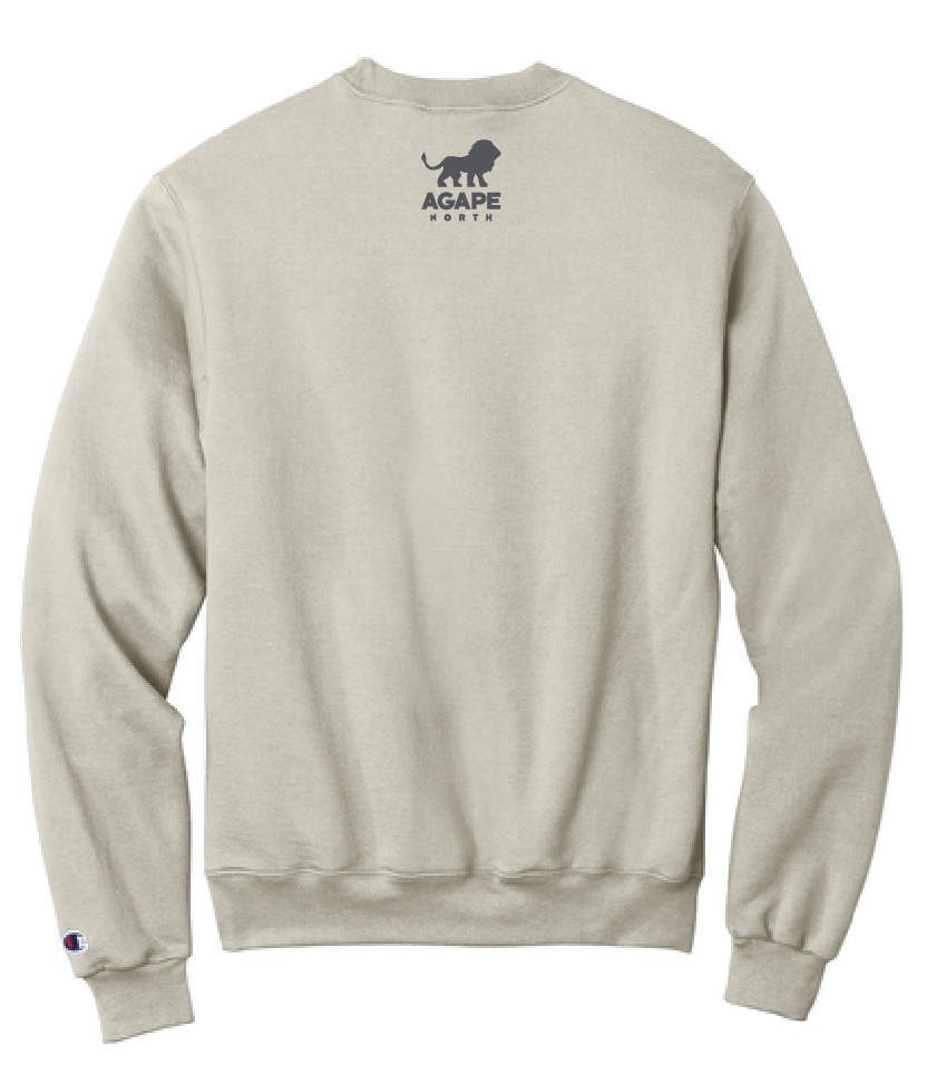Agape North - S6000 – Champion® Powerblend® Crewneck Sweatshirt