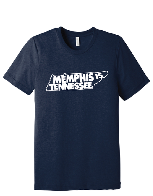 Agape North - BC3413 - Memphis is TN – BELLA+CANVAS® Unisex Triblend Short Sleeve Tee