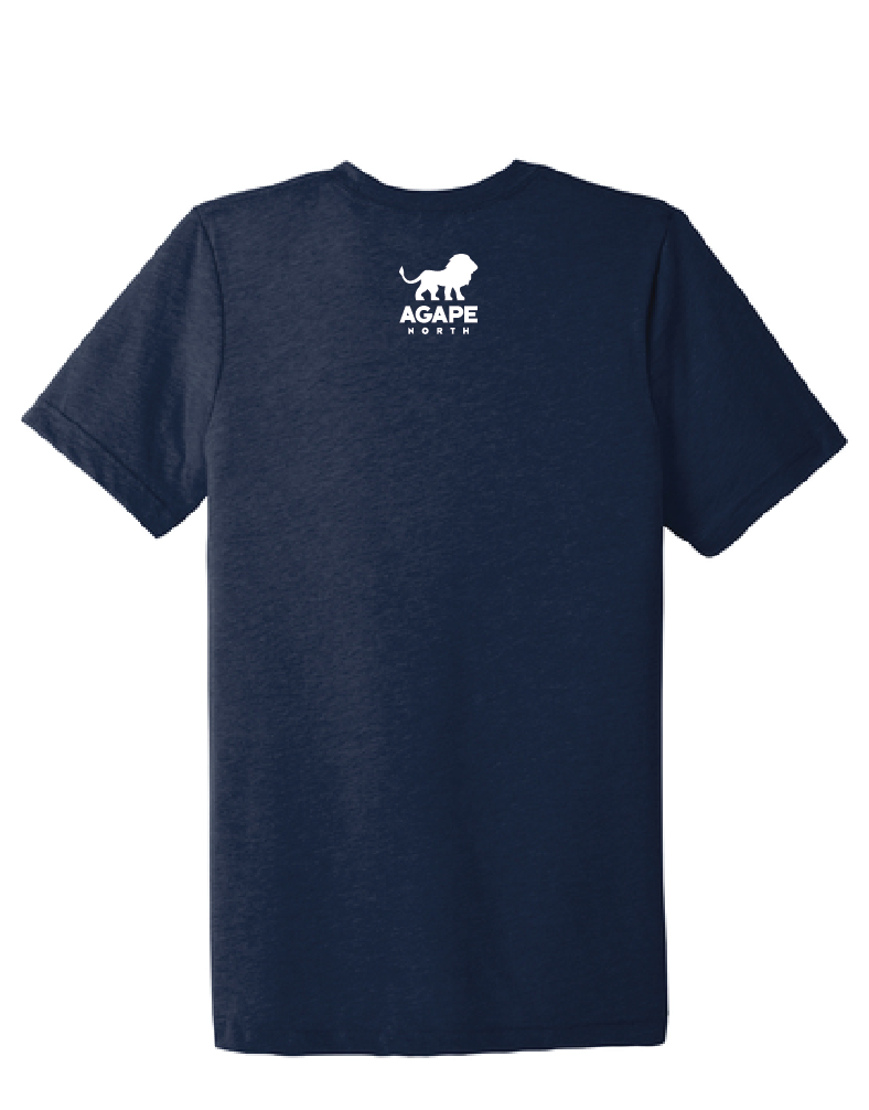 Agape North - BC3413 - Memphis is TN – BELLA+CANVAS® Unisex Triblend Short Sleeve Tee