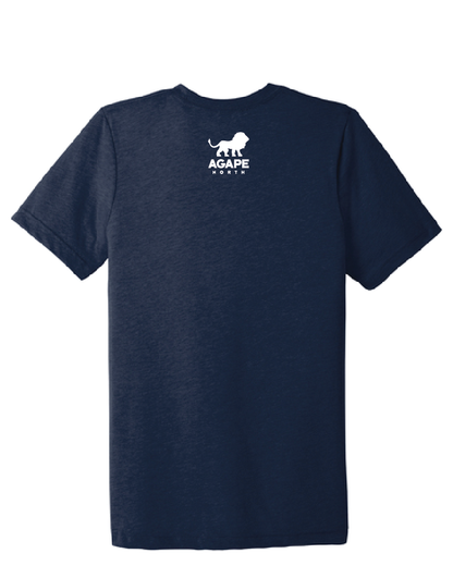 Agape North - BC3413 - Memphis is TN – BELLA+CANVAS® Unisex Triblend Short Sleeve Tee