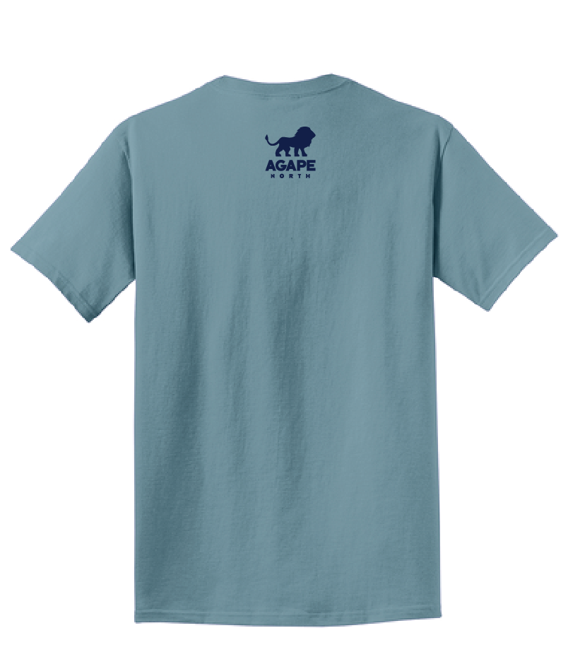 Agape North - PC099 – Port & Co™ Beach Wash® Garment-Dyed Tee