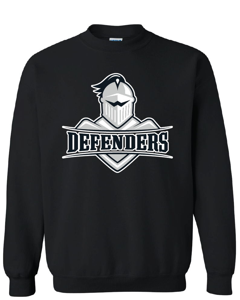 Westminster - Black Defender Crew - 18000 – Gildan® Heavy Blend™ Crewneck Sweatshirt