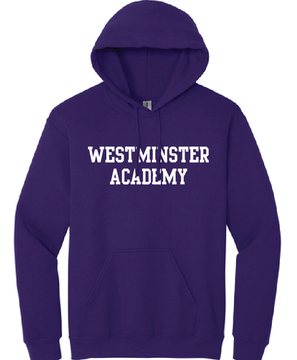 Westminster - Purple Hoodie WA - 18500 – Gildan® Heavy Blend™ Hooded Sweatshirt