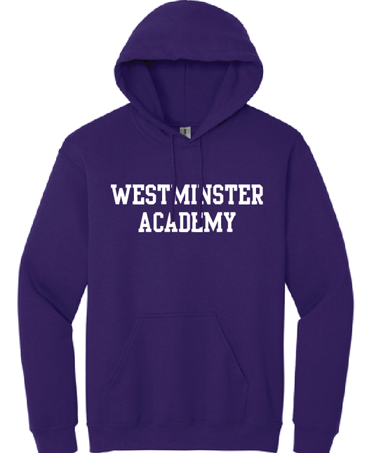 Westminster - Purple Hoodie WA - 18500 – Gildan® Heavy Blend™ Hooded Sweatshirt